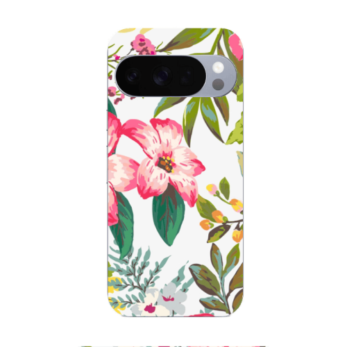 Google Pixel 10 Pro Red laves Transparent Silicone TPU Θήκη